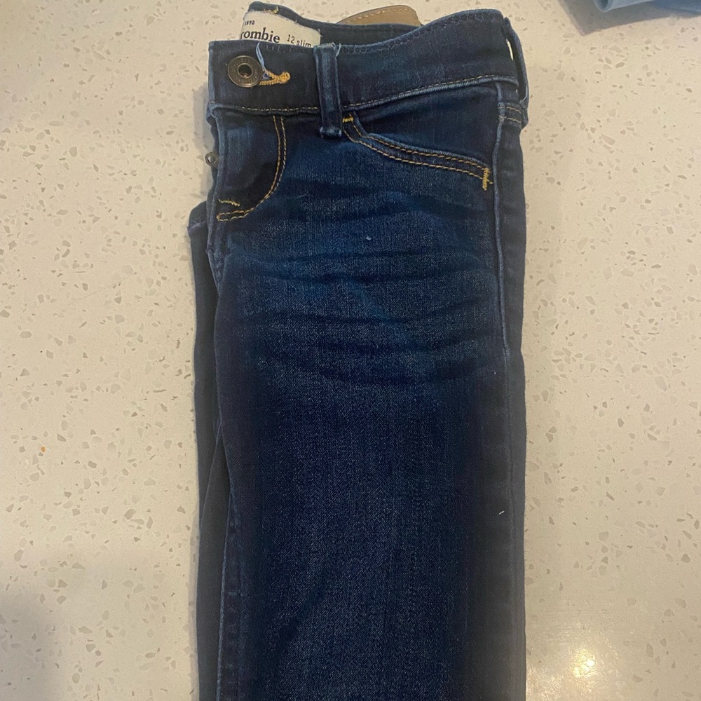 AF Abercrombie kids Jeggings 12 slim stretchy